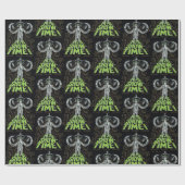 ビートルジュース |時間の表示！ ラッピングペーパー (フラット)