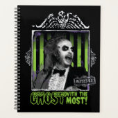 ビートルジュース | "最も多い幽霊"ポートレート プランナー手帳 (正面)
