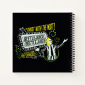 ビートルジュース | "最も多い幽霊"マーキー ノートブック (裏面)