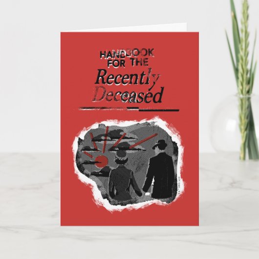 ビートルジュース　―　死んだばかりの人のためのハンドブック カード (正面)