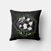 ビートルジュース | 3回言う クッション (裏面)