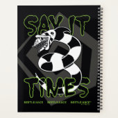 ビートルジュース | 3回言う プランナー手帳 (裏面)