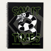 ビートルジュース | 3回言う プランナー手帳 (正面)