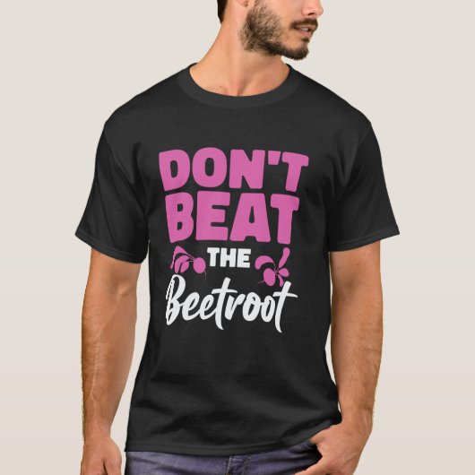 ビートルート ベジタリアン食 ヴィーガン ナッツ Tシャツ (正面)
