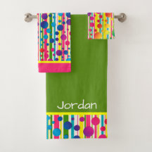 [ビート族の泡]レトロの水玉模様のストライプの虹2