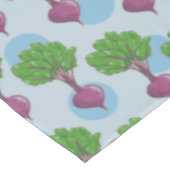 ビート植物パターン テーブルクロス (アングル)