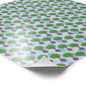 ビート植物パターン フォトプリント (角)