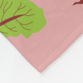 ビート模様 フリースブランケット (角)