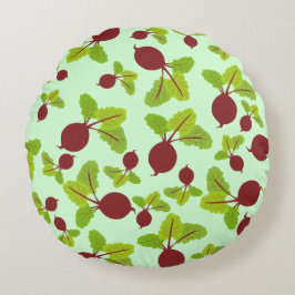 ビート模様 ラウンドクッション