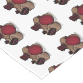 ビート漫画イラストレーション ショートテーブルランナー (コーナー)