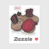 ビート漫画イラストレーション シール (シート)