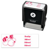 ビート漫画イラストレーション セルフインキングスタンプ (インサイチュ)