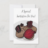 ビート漫画イラストレーション 招待状 (裏面)