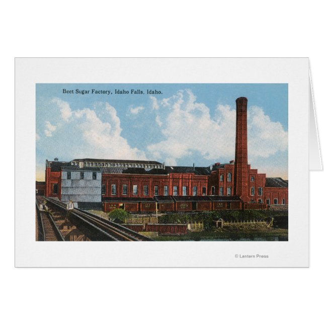 ビート糖工場の外観 (正面横)