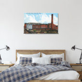 ビート糖工場の外観 キャンバスプリント (インサイチュ (寝室))