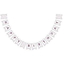 ビート紙吹雪水彩ドット束フラグ バンティングフラッグ