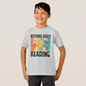 ビート読なし | 本おもしろい好 Tシャツ (正面フル)