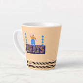 ビート カフェラテマグ (左アングル)