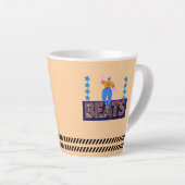 ビート カフェラテマグ (右アングル)