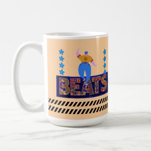 ビート コーヒーマグカップ (左)