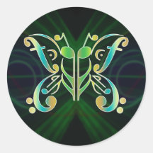 ビート・ターフライ・ステッカー