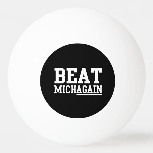 ビートMichagain 卓球ボール (正面)