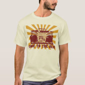 ビートTシャツの奴隷 Tシャツ (正面)