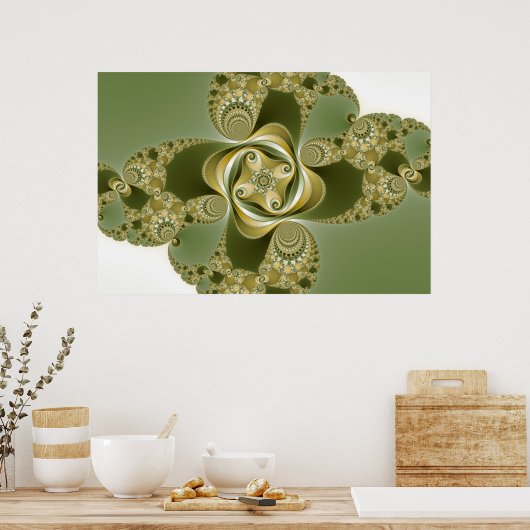 ビートThis - Fractal ポスター (キッチン)