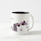 ビードにまたは玉が付かないため ツートーンマグカップ (正面右)