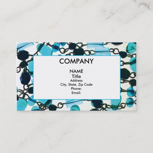 ビードの店の名刺 名刺 (正面)