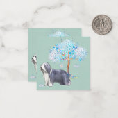 ビードコリー ノートカード (正面/裏面インサイチュ)