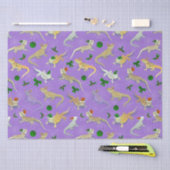 ビードドラゴンモーフホリデイパープル 薄葉紙 (クラフト)