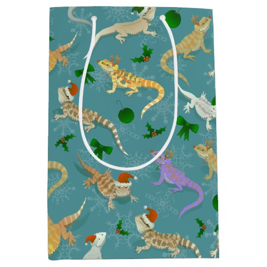 ビードドラゴンモーフホリデーアイス ミディアムペーパーバッグ (正面)