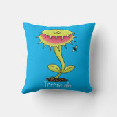 ビーナスおもしろいスフライの罠イラストレーション クッション (裏面)