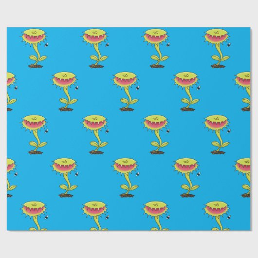 ビーナスおもしろいスフライの罠イラストレーション ラッピングペーパー (フラット)