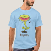 ビーナスおもしろいスフライの罠イラストレーション Tシャツ (正面)