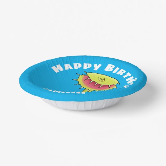 ビーナスおもしろいス捕獲植物漫画 ペーパーボウル (傾斜あり)