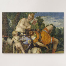 ビーナスとアドニス（Paolo Veronese著） ジグソーパズル