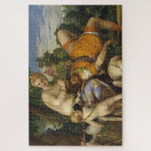 ビーナスとアドニス（Paolo Veronese著） ジグソーパズル (縦)