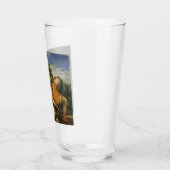 ビーナスとアドニス(Paolo Veronese著) タンブラーグラス (左)