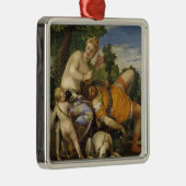 ビーナスとアドニス（Paolo Veronese著） メタルオーナメント (右)