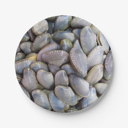 ビーナスクラム[หอยลาย] ペーパープレート (正面)