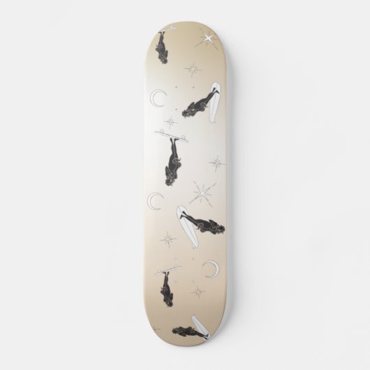 ビーナススケートボードのロングボード星月の誕生 スケートボード (正面)