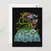 ビーナスフライトラップキッズバブルティーギフト肉食 ポストカード (正面/裏面)