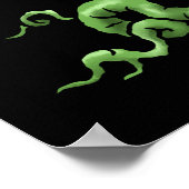 ビーナスフライトラップバブルティーギフト肉食植物 ポスター (角)