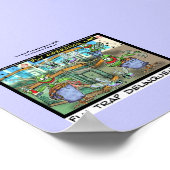 ビーナスフライトラップ非行おもしろいリック・ロンドンポスター ポスター (角)