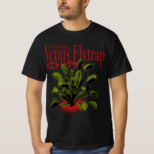 ビーナスフライトラップTシャツ Tシャツ (正面)