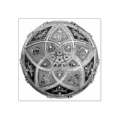 ビーナスフラワーオブラブ – オリエンタルアンティーク金ゴールド ラバースタンプ (インプリント)