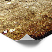 ビーナスフラワーオブラヴ美術オリエンタルアンティークリラ ポスター (角)