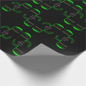 ビーナス予測できなフライトラップラッピング紙転が ラッピングペーパー (角)